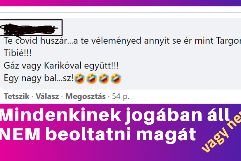 Mindenkinek jogában áll NEM beoltatni magát (1)