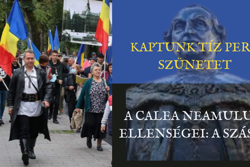 Kaptunk tíz perc szünetet a Calea Neamului új ellenségei a szászok