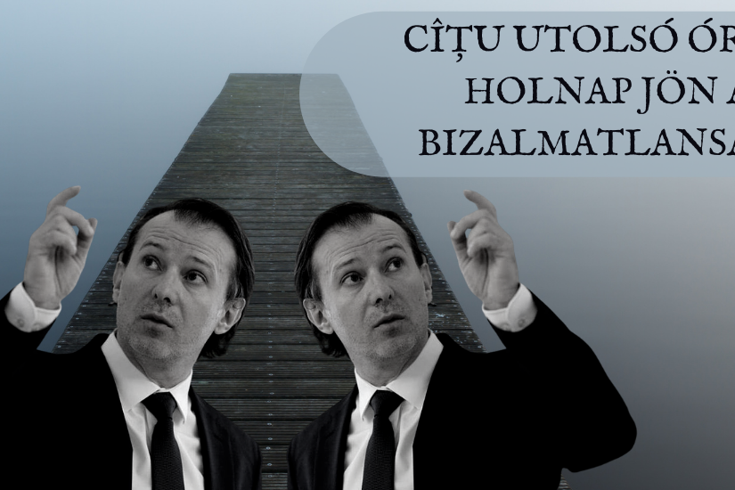 Cîțu utolsó órái – holnap jön a bizalmatlansági