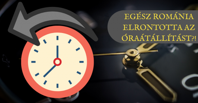Egész Románia elrontotta az óraátállítást!