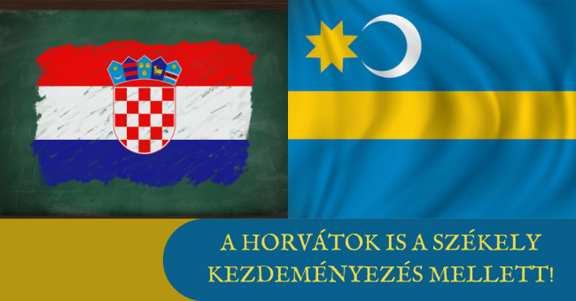 A horvátok is a székely kezdeményezés mellett!