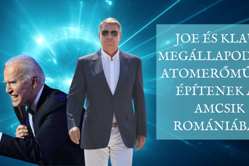 Joe és Klaus megállapodtak atomerőművet építenek az amcsik Romániában