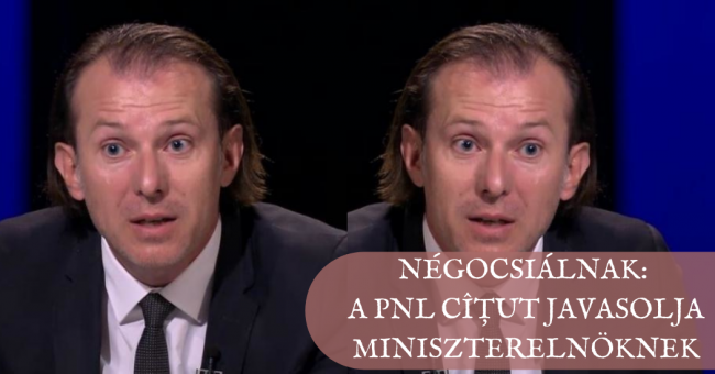 Négocsiálnak a PNL Cîțut javasolja miniszterelnöknek