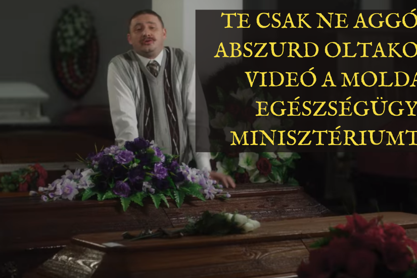 Te csak ne aggódj! – abszurd oltakozási videó a moldáv egészségügyi minisztériumtól