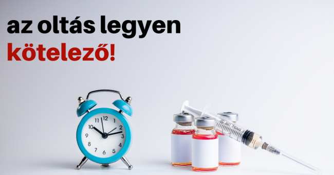 az oltás legyen kötelező!