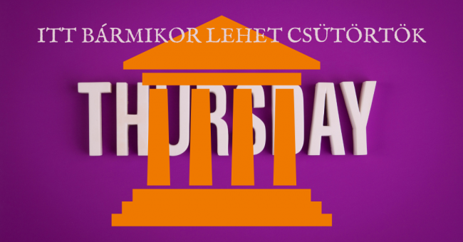 bármikor lehet egy csütörtök