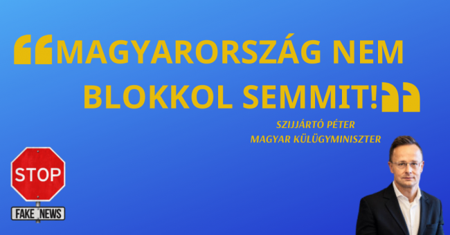 magyarország nem blokkol semmit!