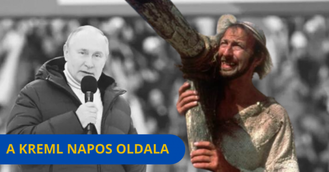 A Kreml napos oldala