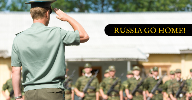 RUSSIA GO HOME